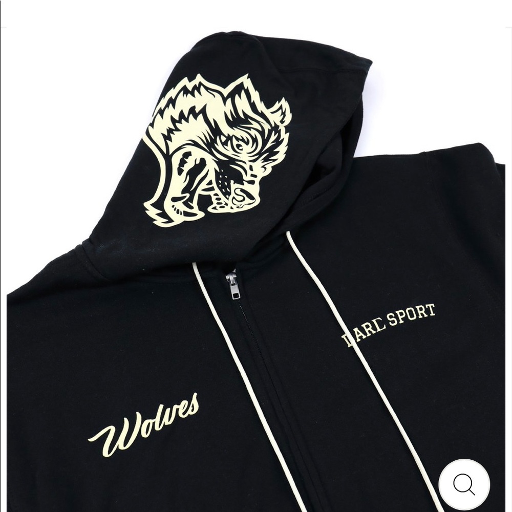 🔥LAST ONE 🔥 DARC SPORT INNER WOLF ZIP HOODIE